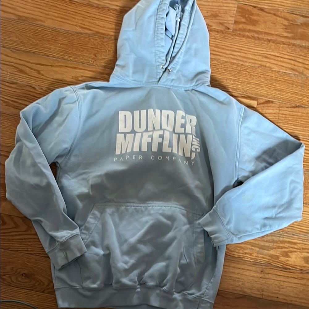 Blue Hoodie Sweatshirt
